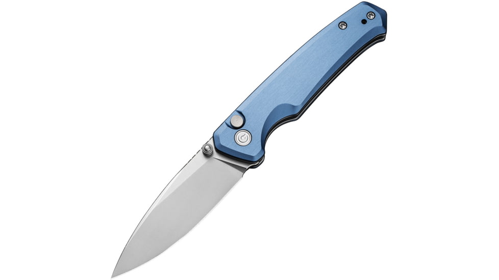 Civivi Knife Altus 2.97'' Blue/ Stonewash Button Lock