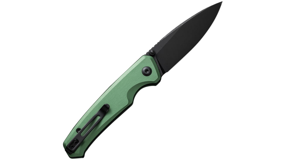 Civivi Knife Altus 2.97'' Green /blk Stonewash Button Lock