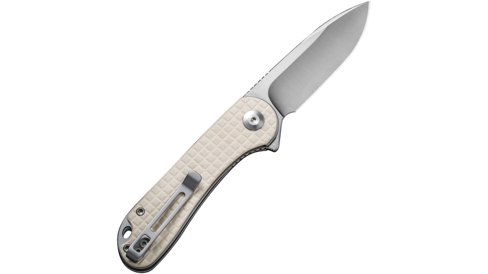 Civivi Knife Elementum 2.96'' Ivory G10/satin D2 Liner Lock
