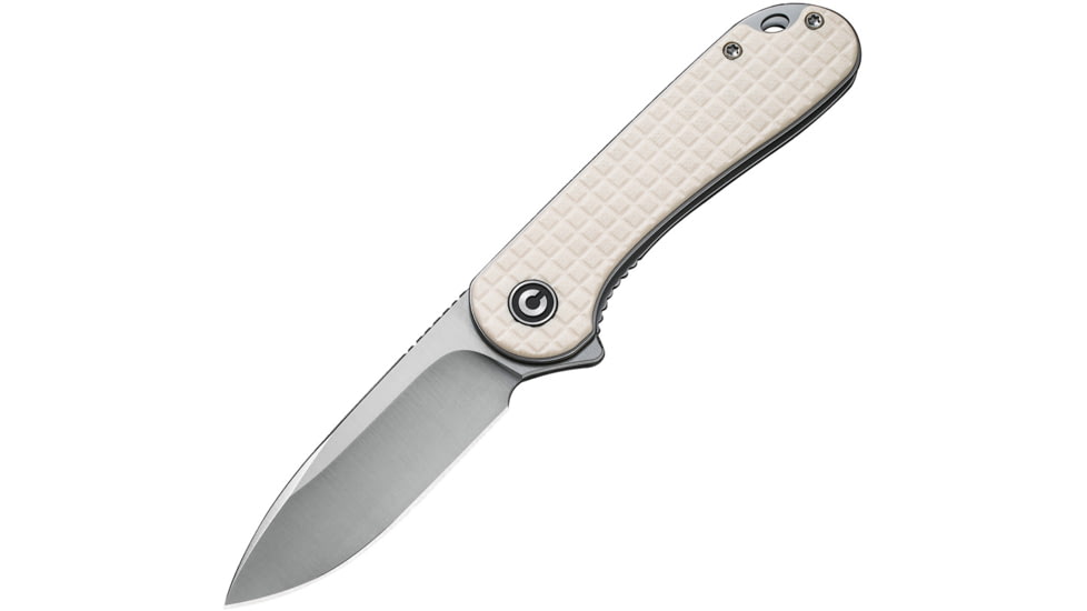 Civivi Knife Elementum 2.96'' Ivory G10/satin D2 Liner Lock