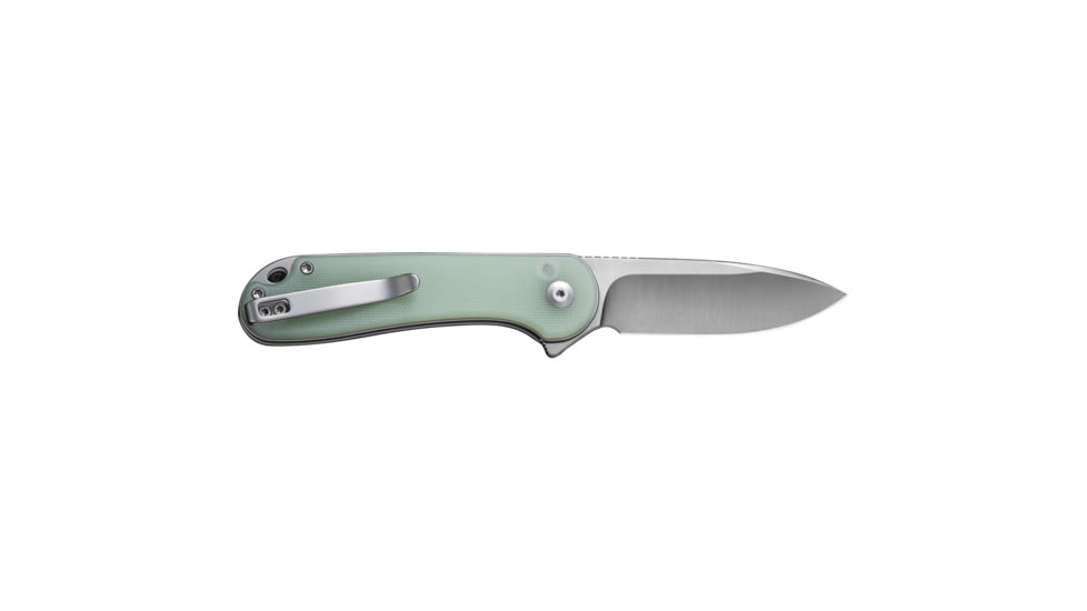 CIVIVI Elementum II Folding Knife, 2.96in, Carbon Steel, G10 Handle, Natural, C18062P2