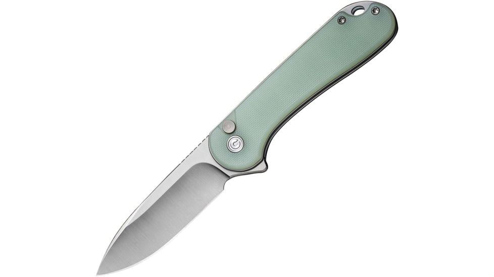 Civivi Knife Elementum Ii 2.96 '' Natural G10/satin Bttn Lock