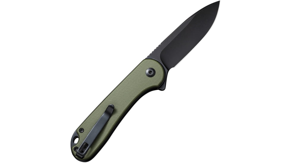 CIVIVI Elementum II Folding Knife, 2.96in, Carbon Steel, G10 Handle, OD Green, C18062P3