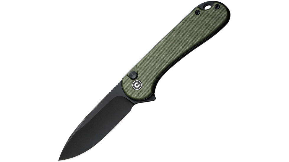 Civivi Knife Elementum Ii 2.96 '' Od Green G10/blk Stonewash