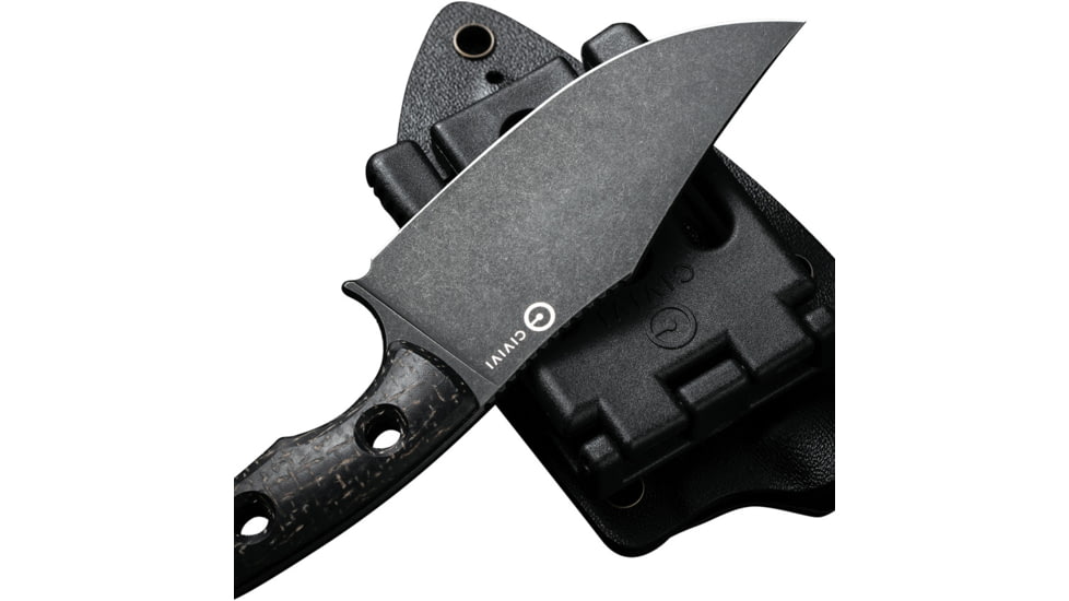 Civivi Knife Midwatch 3.39'' Blk Burlap Micarta/blk Stnwsh
