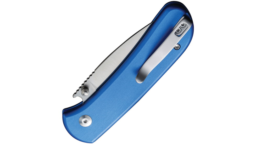 Civivi Knife Quibit 2.98'' Blue /satin Finish Button Lock