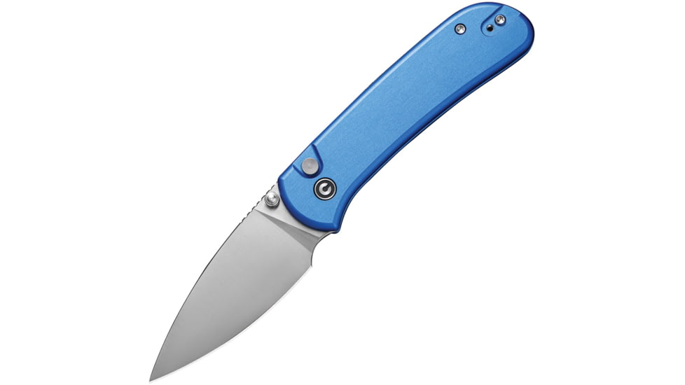 Civivi Knife Quibit 2.98'' Blue /satin Finish Button Lock