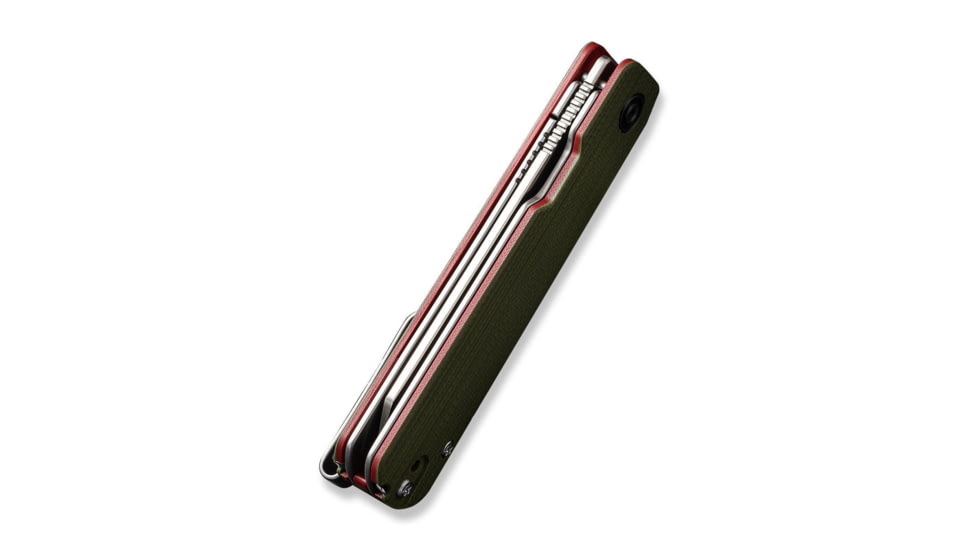 Civivi Knife Sendy 2.83 Milled Green/red G-10 Satin
