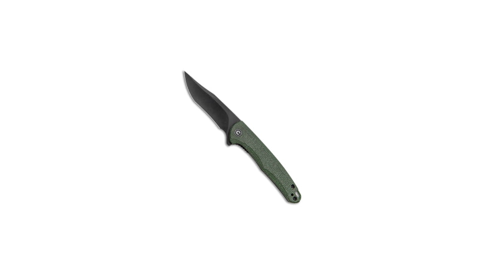 Civivi CIVIVI Mini Sandbar Liner Lock Knife Green Micarta2.9" Black C20011-3*DISCOUNT, Green, Nitro-V, adult, BHQ-230421