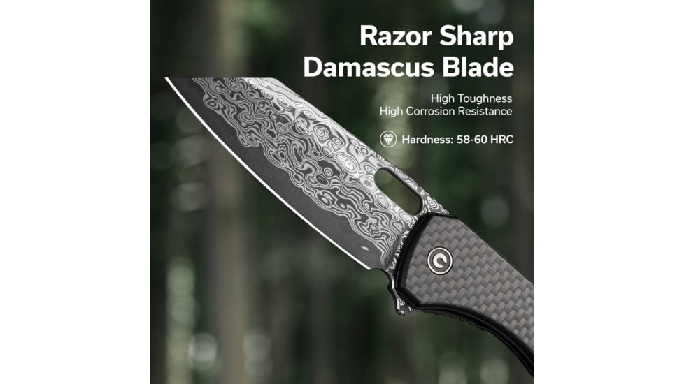 CIVIVI Nugz Flipper &amp; Thumb Hole Knife - C23060-DS1