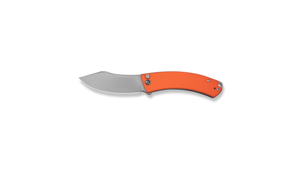 CIVIVI Outlaw Muk Flipper Folding Knife, 3.47in, 14C28N, Nessmuk Blade, G10 Orange Handle, C24079-2