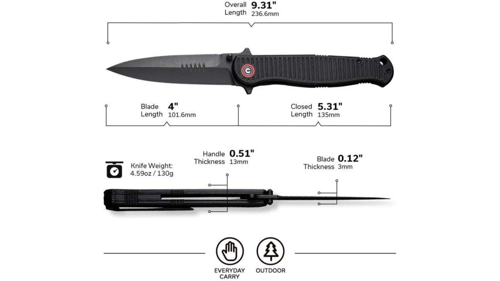 CIVIVI Rs71 Knife - C23025-2
