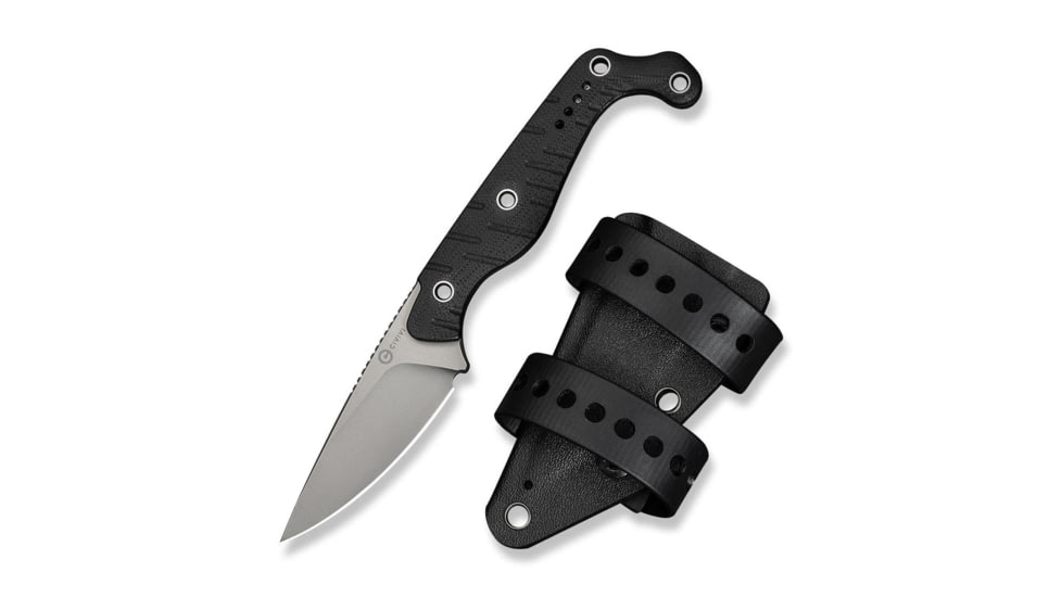 CIVIVI Sokn Fixed Blade Knife Black G10 Handle - C22027-1
