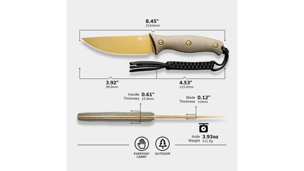 CIVIVI Stormridge Knife - C23041-2