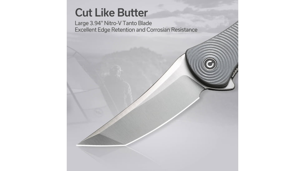 CIVIVI Synergy4 Linerlock Gray CIVC21018B2
