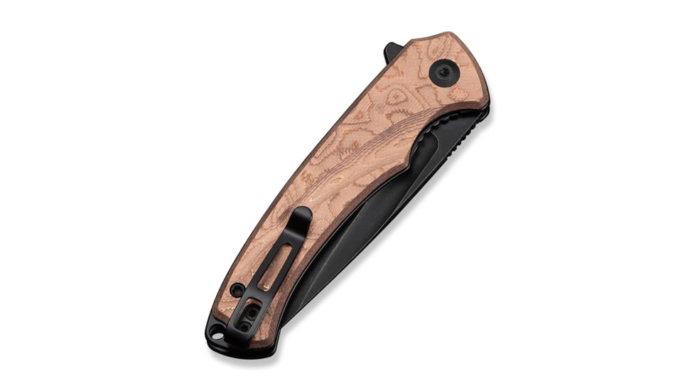 CIVIVI Voidflare Flipper Knife G10 With Copper Foil Handle 2.92inch Black Stonewashed 14c28n Blade
