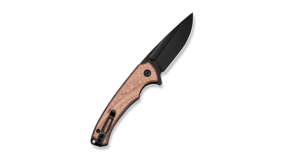 CIVIVI Voidflare Flipper Knife G10 With Copper Foil Handle 2.92inch Black Stonewashed 14c28n Blade