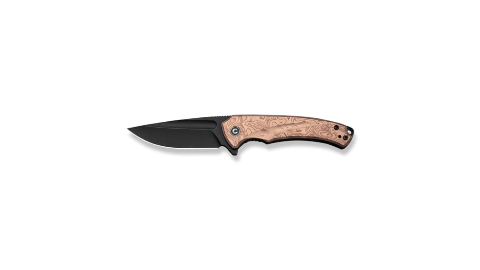CIVIVI Voidflare Flipper Knife G10 With Copper Foil Handle 2.92inch Black Stonewashed 14c28n Blade