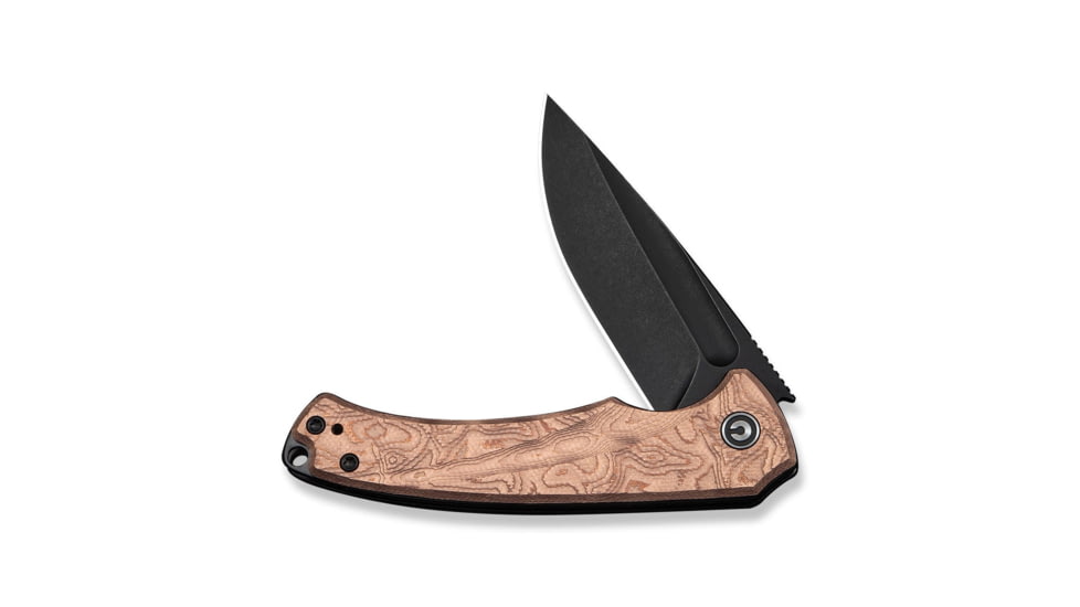 CIVIVI Voidflare Flipper Knife G10 With Copper Foil Handle 2.92inch Black Stonewashed 14c28n Blade