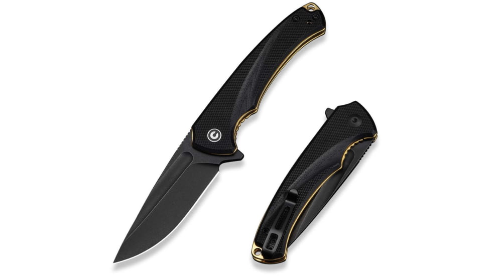 CIVIVI Voidflare Tactical Folding Knife - Model C24040-1 - Lightweight 14c28n Steel Blade With G10 Handle