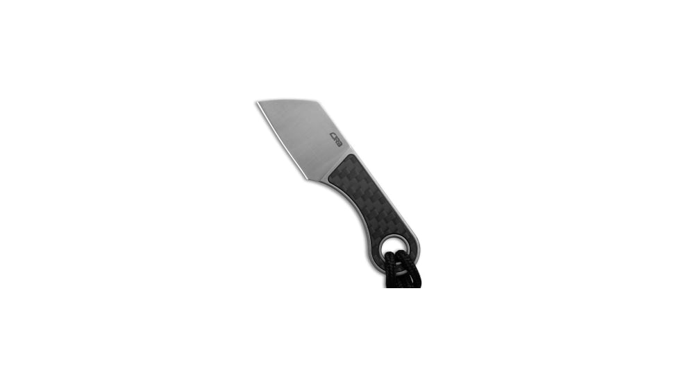 Cjrb CJRB Chip Cleaver Fixed Blade Knife Carbon Fiber 1.2" Satin AR-RPM9 J1939-CF, Black, AR-RPM9, adult, BHQ-201643