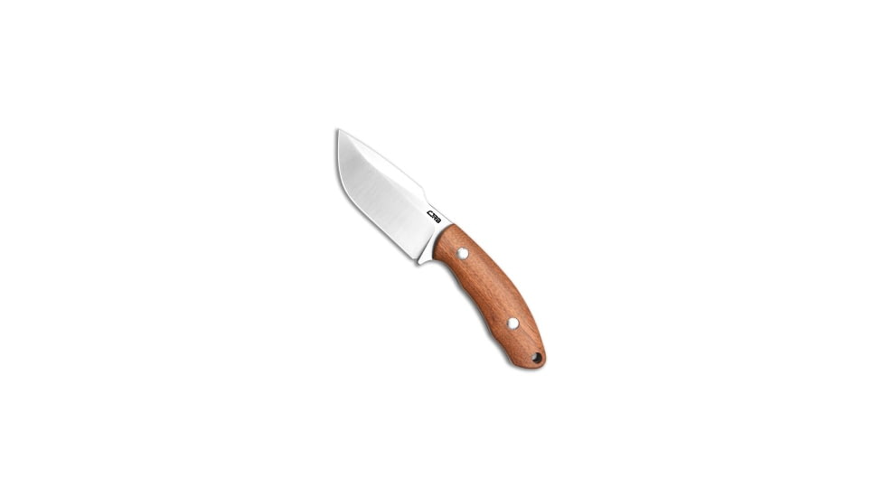 Cjrb CJRB Mutt Fixed Blade Knife Wood 3.2" Sand Polish, Wood, AR-RPM9, adult, BHQ-218872