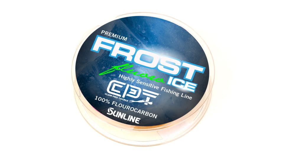 Clam CPT Frost Fluorocarbon 4lb Clear 50 Yard, 110972