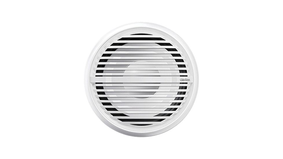 Clarion 10in Subwoofer, Classic Grill, 350 Watt, White CLAR-CMG2512W