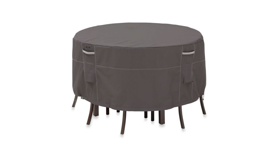 Classic Accessories Ravenna Patio Table &amp; Chair Set Cover, Round, Medium 4008129