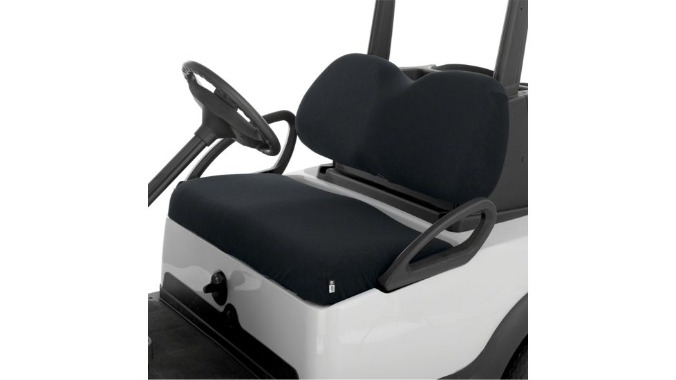 Classic Accessories Terry Cloth Golf Cart Seat Saver, Black 4003134