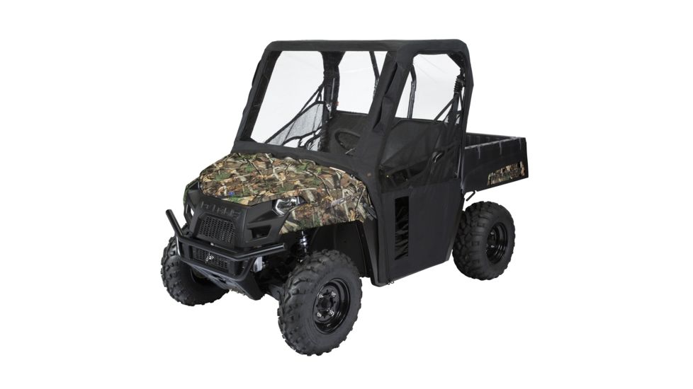 Classic Accessories UTV Rhino Cab Enclosure-Half Doors-Black 4011067