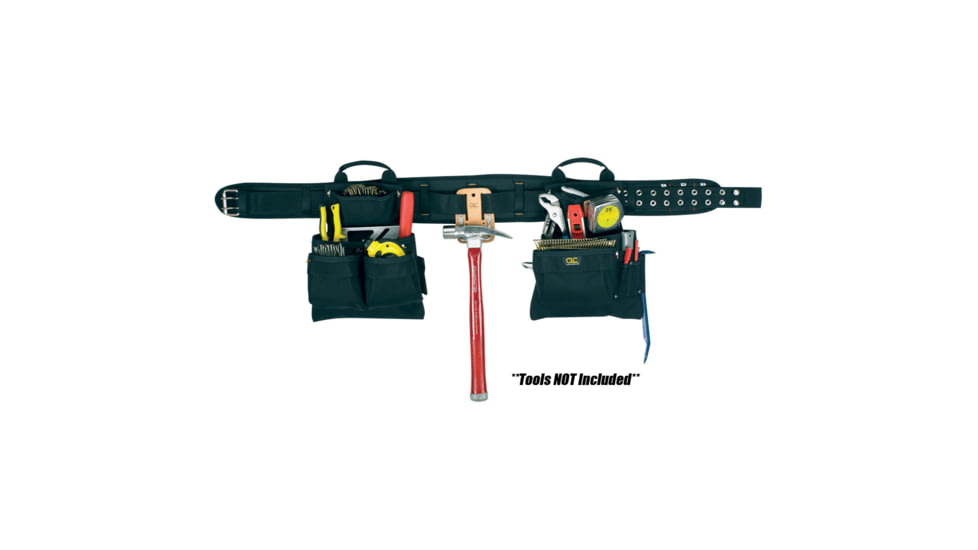 CLC Work Gear 17 Pocket 4-Piece Carpenter's Combo Tool Belt 5608 47709