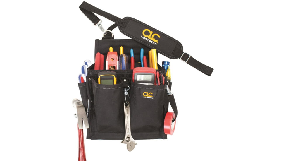 CLC Work Gear 20 Pocket Pro Electricians Tool Pouch 5508, 5508