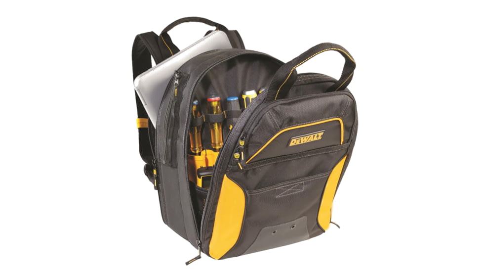 CLC Work Gear DGC533 DEWALT 33 Pocket USB Charging Tool Backpack - No LED Light 64205