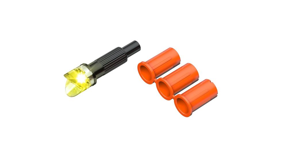 Clean-Shot Nock Out Crossbow, Half Moon Nock Yellow 3 pk. 85-1071