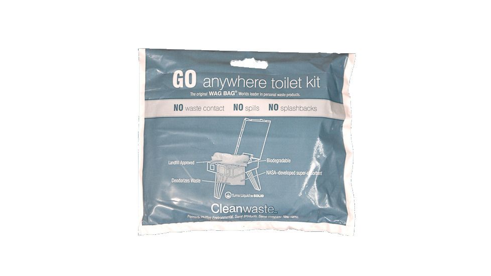 Cleanwaste Go Anywhere Toilet Kit