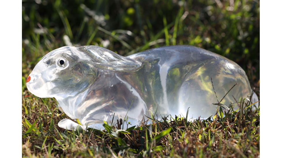 Clear Ballistics Ballistics Gel 3-D Rabbit Target, Clear, CBG-7970