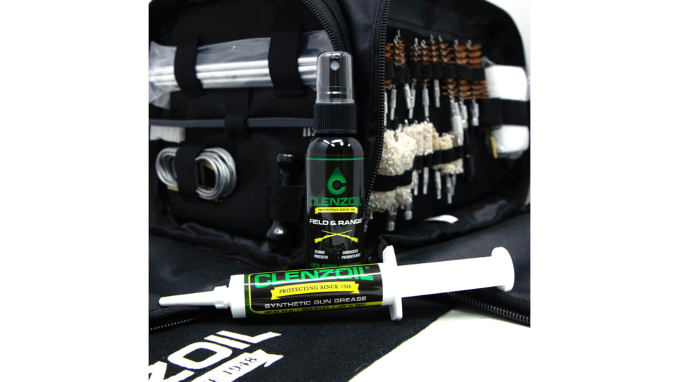 Clenzoil Universal Gun Care Range Bag Cleaning Kit, Black, 2410