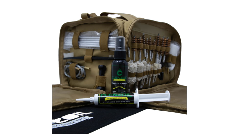 Clenzoil Universal Gun Care Range Bag Cleaning Kit, Tan, 2366