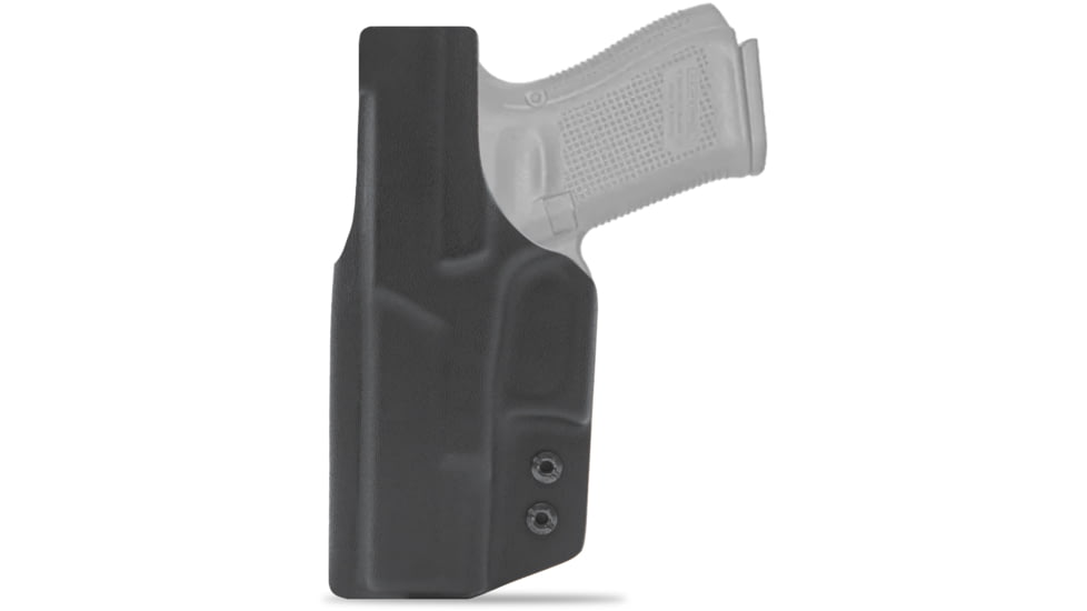 Clip &amp; Carry IWB Kydex Holster for the Glock 19, 19x, 23, 32, 44, Black, Right-Handed, G19-BLK-R