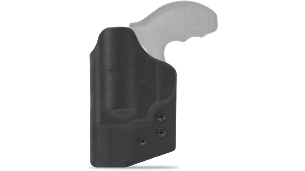 Clip &amp; Carry IWB Kydex Holster for the Smith &amp; Wesson J Frame 442/642/437/637/640/340 2in, Black, Right-Handed, SWJ2-BLK-R