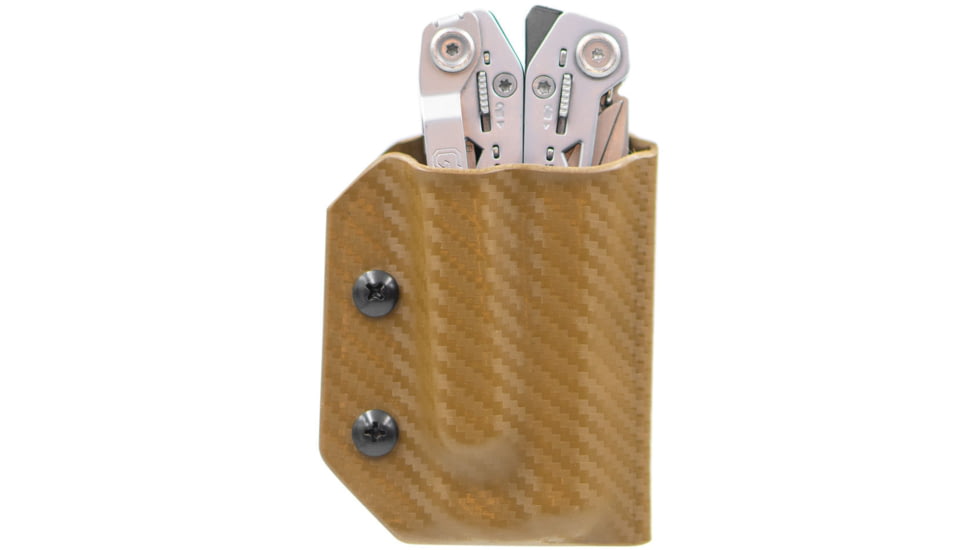 Clip &amp; Carry Kydex Sheath for the Gerber Suspension NXT, Carbon Fiber Brown, GSUSP-NXT-CF-BRN