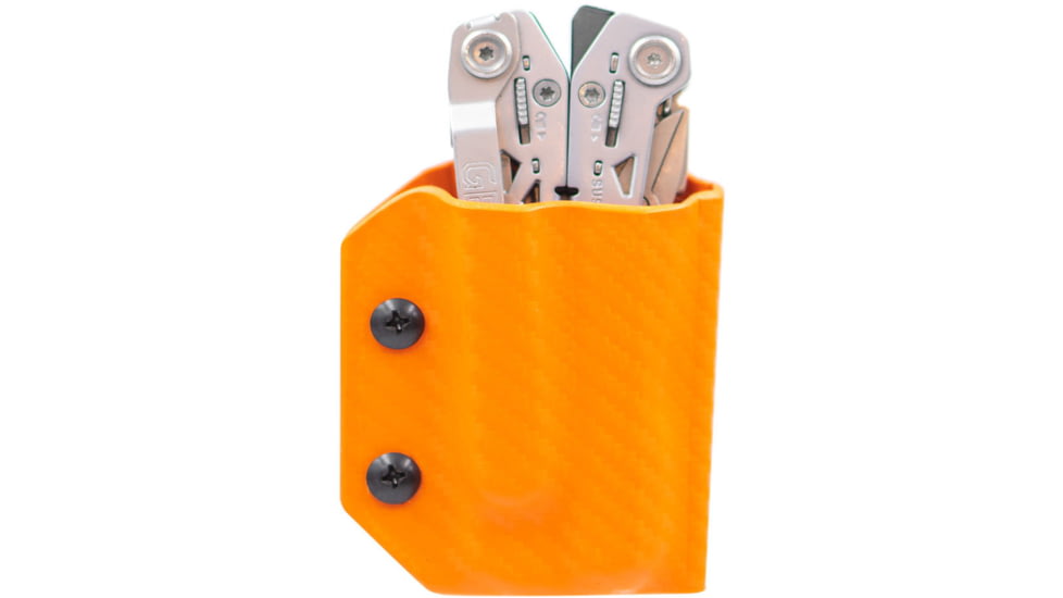 Clip &amp; Carry Kydex Sheath for the Gerber Suspension NXT, Carbon Fiber Orange, GSUSP-NXT-CF-ORNG