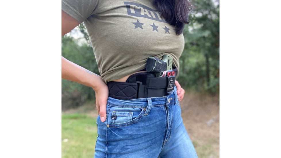Clip &amp; Carry STRAPT-TAC Belly Band Holster System - Holster Pocket, 2XL-3XL, STR-TAC-2XL-3XL