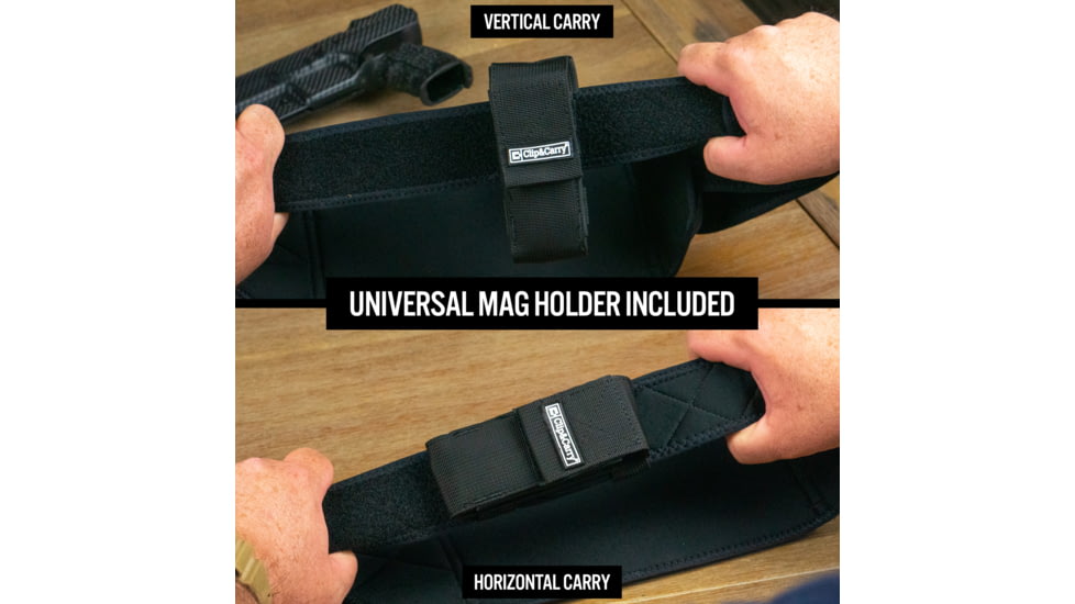 Clip &amp; Carry STRAPT-TAC Belly Band Holster System - Holster Pocket, 2XL-3XL, STR-TAC-2XL-3XL
