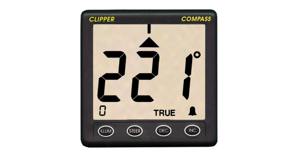 Clipper System w/Remote Fluxgate Sensor Compass 37340