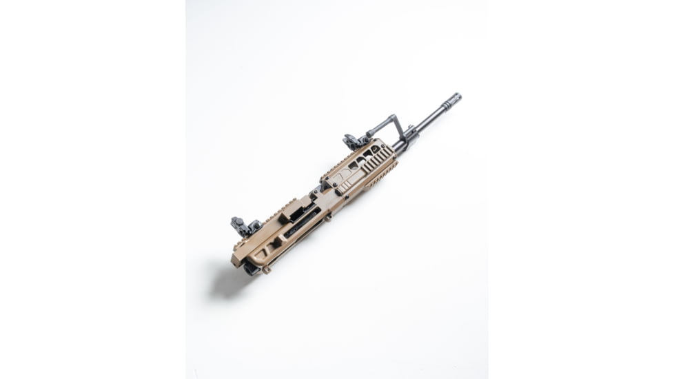 Cloak Industries MFR 56 Belt Fed AR-15 5.56x45mm NATO 16inch Upper Receiver, Flat Dark Earth, CLK-MFR556-FDE-BNDL