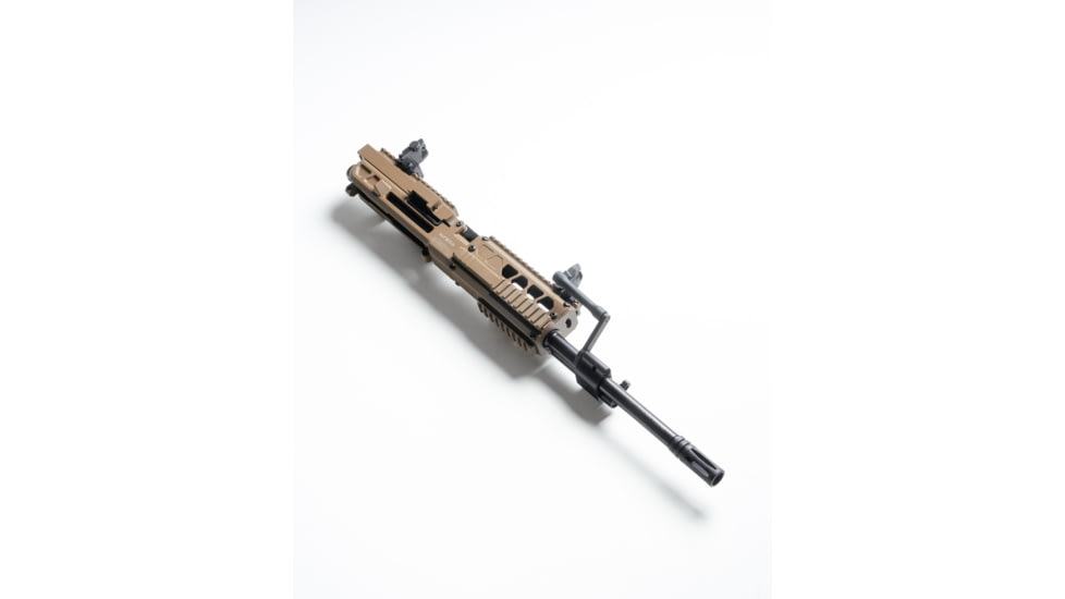Cloak Industries MFR 56 Belt Fed AR-15 5.56x45mm NATO 16inch Upper Receiver, Flat Dark Earth, CLK-MFR556-FDE-BNDL
