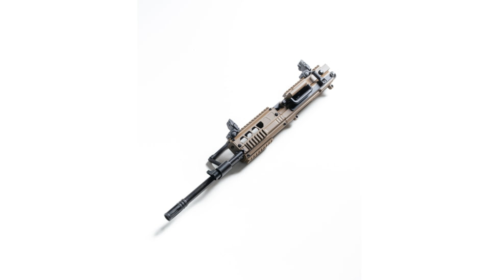 Cloak Industries MFR 56 Belt Fed AR-15 5.56x45mm NATO 16inch Upper Receiver, Flat Dark Earth, CLK-MFR556-FDE-BNDL