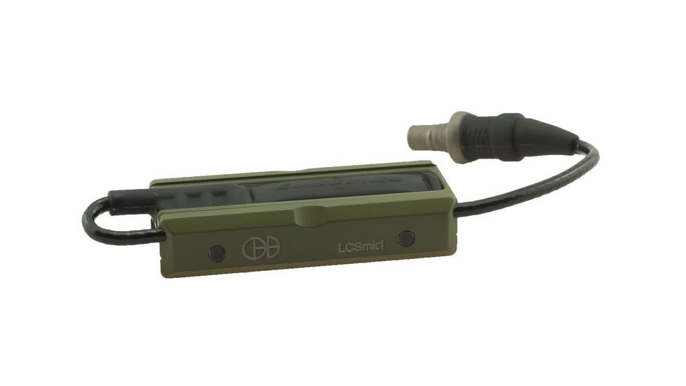 Cloud Defensive Light Control System Mount for Surefire ST07 Tape Switch, OD Green LCSmk1a-od
